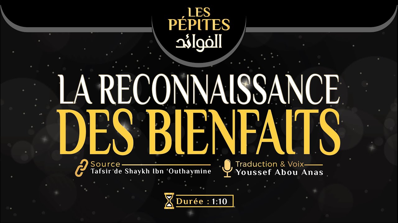 💎 LES PÉPITES : LA RECONNAISSANCE DES BIENFAITS ᴴᴰ