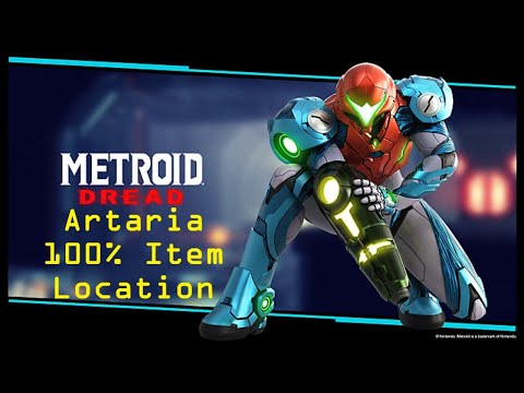 Metroid Dread : Artaria 100% Item Location