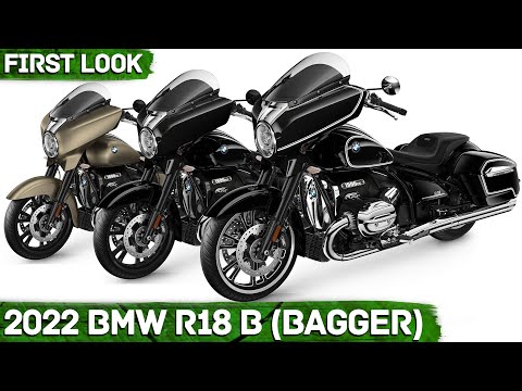 New 2022 BMW R18 B (Bagger) - First Look