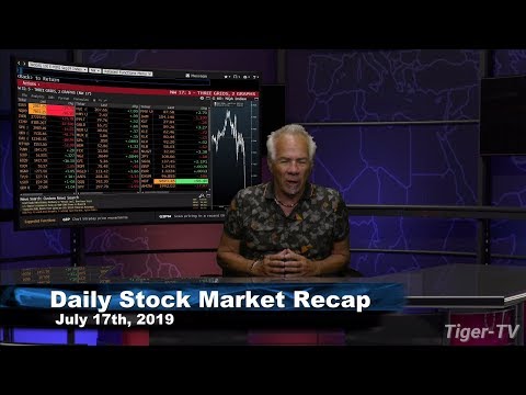 July 17th, Stock Market Recap with Tom O'Brien on TFNN