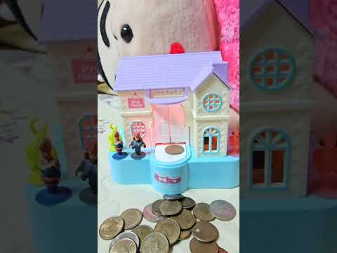 NO STOP IN COLLECTING COINS #SHORTS #AMAZING #ASMR #TRENDING #VIRAL #YOUTUBESHORTS #SATISFYING #TOYS