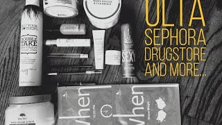 Haul- Sephora, Ulta, Drugstore, and More!