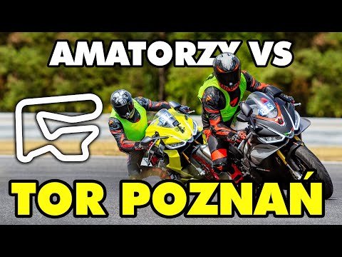 Aprilia RSV4 i RS 660 - AmaTORzy na Torze Poznań! Ogarną 217 KM?