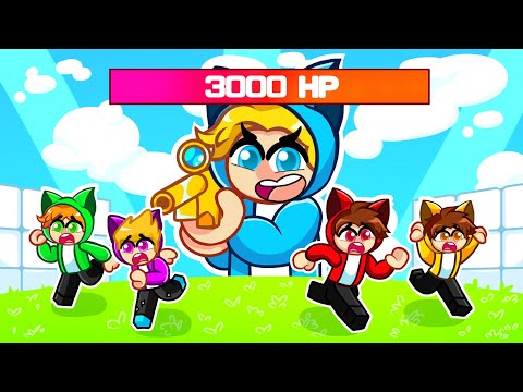 I HAVE 3000HP VS 4 CATS in Rivals!