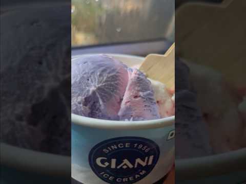 Ice cream in the rain is a different kind of joy🥰! #shorts #icecream #shortvideo #ytshorts