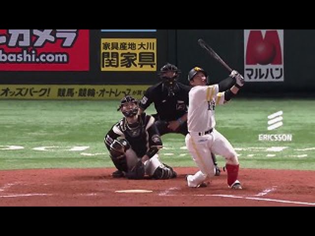 【8回裏】打のキャノン砲炸裂で3年連続2桁!! ホークス・甲斐拓也 今季第10号HR!! 2021年9月24日 福岡ソフトバンクホークス 対 北海道日本ハムファイターズ