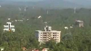 preview picture of video 'My Home Town Trichur skyview'