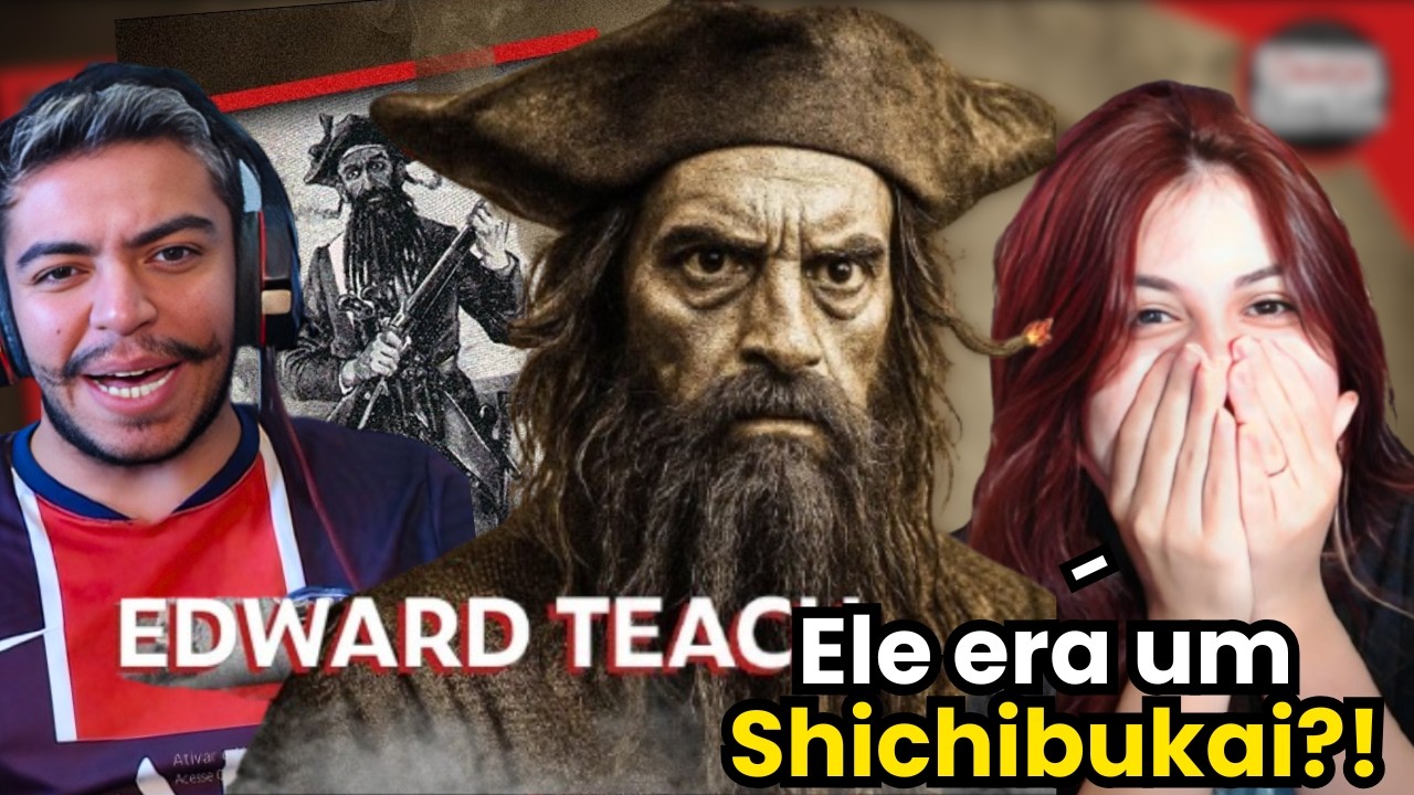 EDWARD TEACH: A VERDADEIRA E REAL HISTÓRIA DO PIRATA BARBA NEGRA | REACT