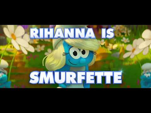 afbeelding Rihanna is Smurfette