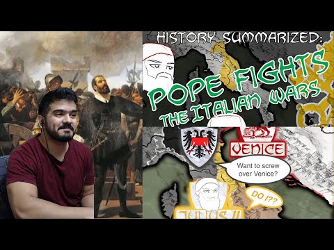 Pope Fights — The Italian Wars: History Summarized (Overly Sarcastic Productions) CG Reaction