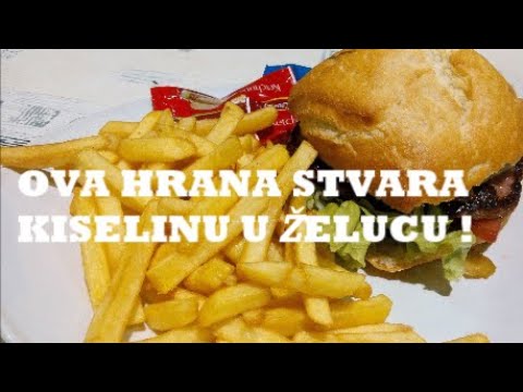 Izbacite ove namirnice jer stvaraju KISELINU u ŽELUCU !