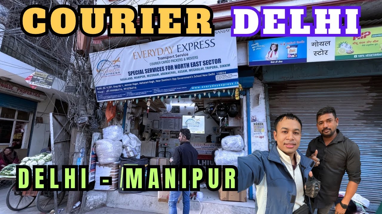 COURIER SERVICE IN DELHI FOR NORTH EAST || MANIPUR || BIKE DELIVERY 