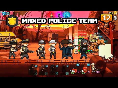 Insane Maxed out Police Force vs Corn Farm Event - Dead Ahead - Zombie Warfare