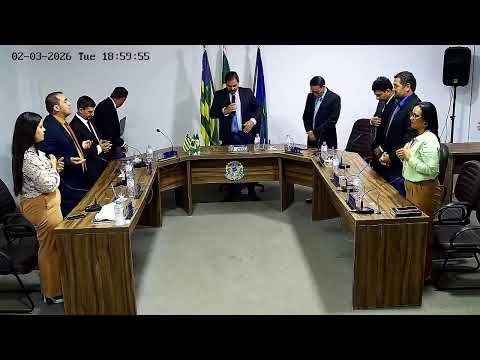 2ª  Sessão Ordinária da Décima Quinta Legislatura da Câmara Municipal de Ouro Verde de Goiás