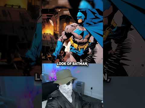 Blue or Black Batman