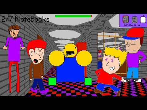 Brother's Basics in ROM Hax and Tormenting - Baldi's Basics V1.4. Mod