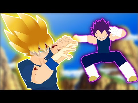 Goku vs Vegeta / Stick Nodes Pro / #dragonball