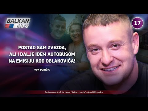 INTERVJU: Vuk Đuričić – Postao sam zvezda, ali i dalje idem autobusom kod Oblakovića! (8.7.2025)