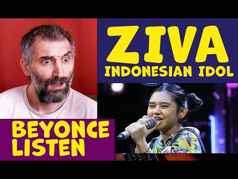 ZIVA - LISTEN (Beyoncé) - Indonesian Idol 2020 - singer reaction