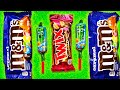 ASMR Candy Unboxing Twix Cookie Dough M M S Caramel Melody Pops No Talking Sweet Sounds