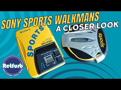 Sony Sports Walkman Portable Cassette & CD Players - A Closer Look & Overview. Retfurb Retro Audio