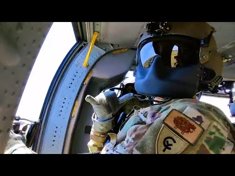 Aerial Gunnery Qualification | M240H Machine Gun From Sikorsky UH-60 Black Hawk | Fort Hood, Texas