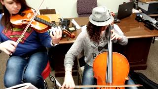 Sisters on Stringed Instruments