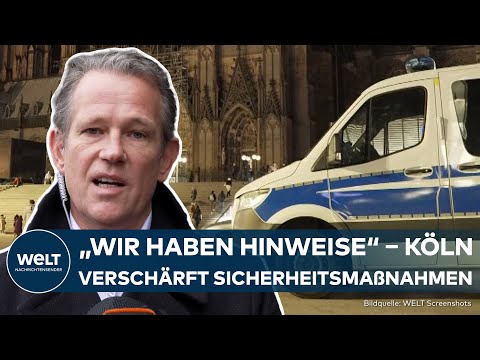 Video Thumbnail: KÖLNER DOM: Anschlagspläne! "Fünf Stunden Dom mit Diensthunden durchsucht" – Polizeisprecher Baldes