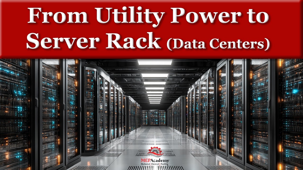 Data Center Power Flow: From Utility Grid to Server Rack