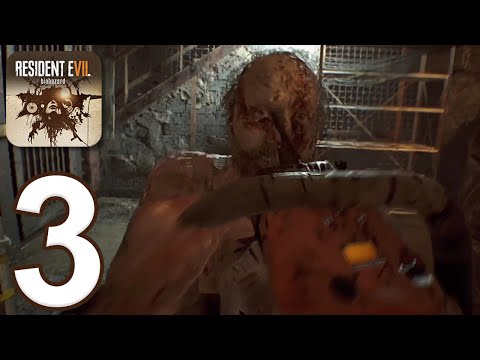 Resident Evil 7 Biohazard Mobile - Gameplay Walkthrough Part 3 - Jack Boss Fight (iOS)