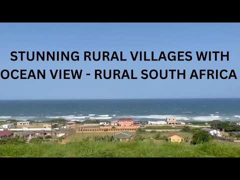 Stunning villages with Ocean view -  Tourism business opportunities in rural South Africa