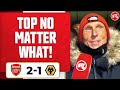 Whatever Happens Tomorrow, We're Still Top! (Lee Judges) | Arsenal 2-1 Wolves