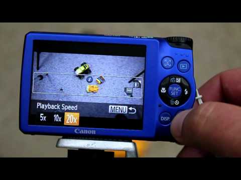 Canon A3300 IS miniature effect mode how to tutorial