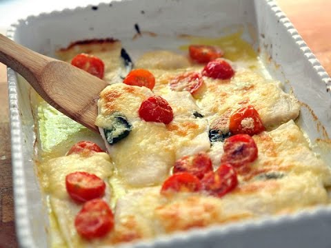 Zapečeni file bijele ribe s rajčicom i mozzarellom - Fini Recepti by Crochef