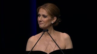 Watch Celine Dion's Beautiful Speech at Rene Angelil's Memorial Service