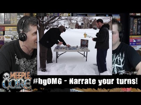 MeepleCore Podcast EP1 - #bgOMG Narrate your turns!