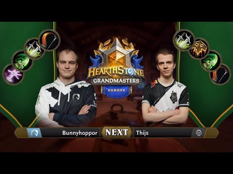 Bunnyhoppor vs Thijs | 2021 Hearthstone Grandmasters Europe | Decider | Season 2 | Week 6