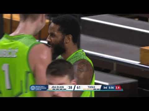 Tarik Phillip vs JDA Dijon - 20 pts 7 rbd 5 ast