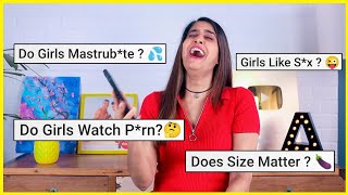 GIRL Answers UNCOMFORTABLE Questions BOYS are Afra