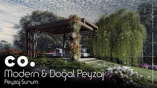 Doğadan İlham Alan Modern Peyzaj Çözümü