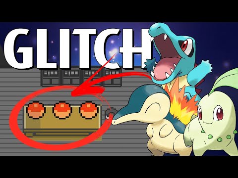 GLITCH: Clonando e Começando Com os 3 INICIAIS em Pokémon G/S/C