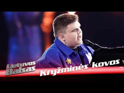 Sidas Gvozdiovas - Rocket Man | Cross Battles | The Voice Lithuania