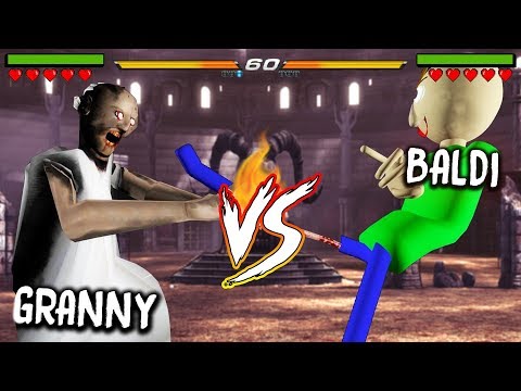 BORBA GRANNY PROTIV BALDI MULTIPLAYER!