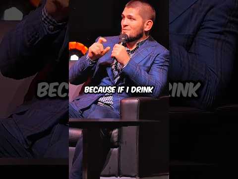 Khabib Reveals Why He Never Drinks 😱🥂
