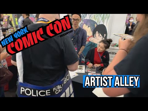 New York Comic Con 2023: Artist Alley | Full Walkthrough (Every Artist Featured)