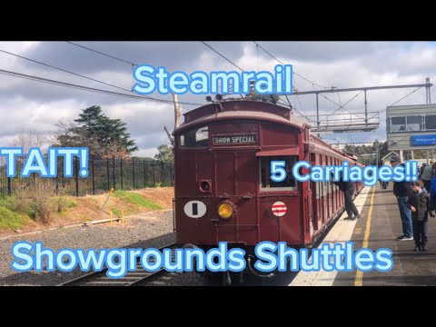 5 Car Tait on the Showgrounds Line - Victorian Transport