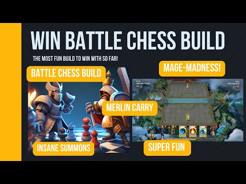 INSANE Battle Chess Build w. Merlin & infinite Energy Marks | Infinity Kingdom