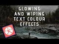 Kinemaster Video Editing Tutorials Two Smart Text Effects In Kinemaster