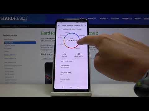 How to Find Screen Time in Asus ROG Phone 2 - Screen Time Statistics