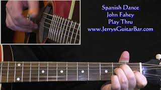 John Fahey Spanish Dance Cover